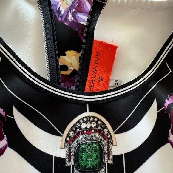 CLOVER CANYON City Dress State Empire NYC Mini Dress Size X-Small - Picture 15 of 16